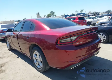 2021 Dodge Charger Sxt Rwd из США, поврежденный, VIN 2C3CDXBG1MH605705